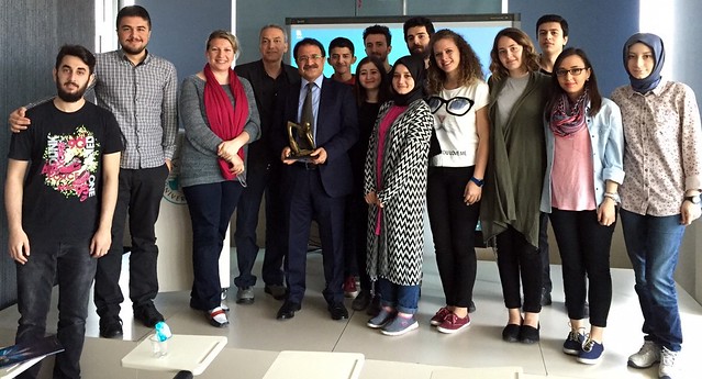 TRT İstanbul Müdürü Abdülhamit Avşar iletişim öğrencileriyle buluştu 2