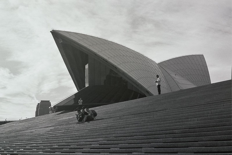 Sydney Opera House B/W // Schorlemädchen