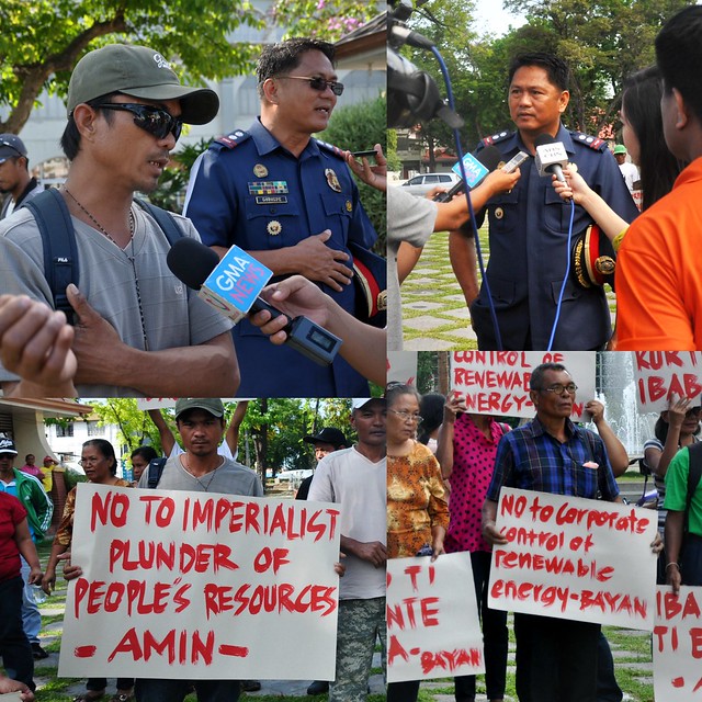Renewable Energy protest in Ilocos Norte - April 13, 2015