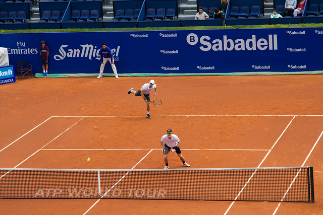 Final de dobles en Barcelona Open Banc Sabadell