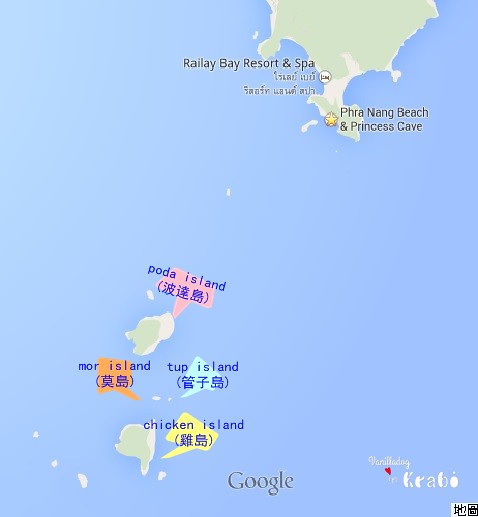 四島地圖