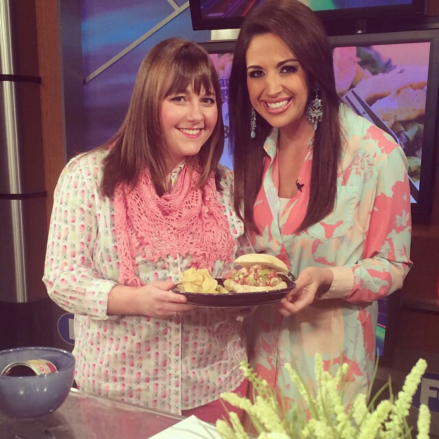 Cooking on Fox 8 News!