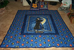 Harry Potter quilt and pillows