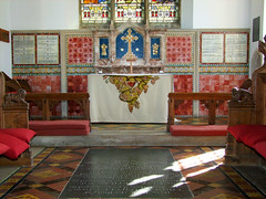 altar and reredos