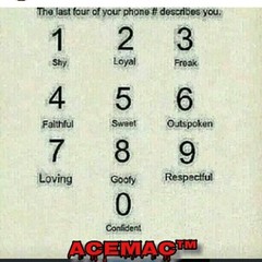 #Fact or #Nah #last4 #digits #coincedence #phone #bordem #pasttime #instagame
