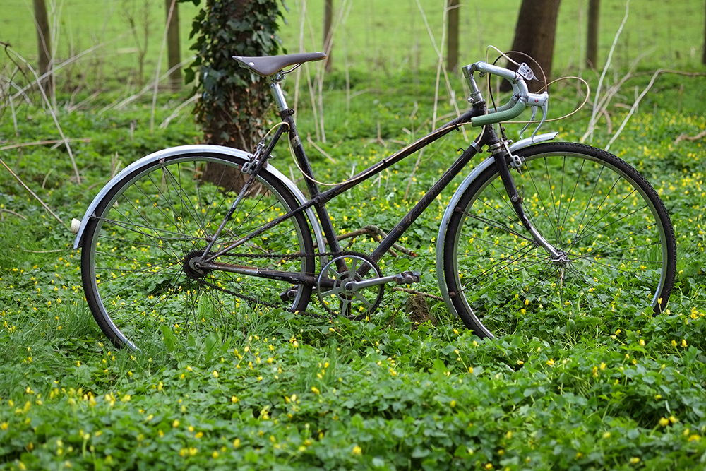 Claud Butler Kensington Heritage Dutch Style Wide End Comfort Womens Bike Brown Saddle 