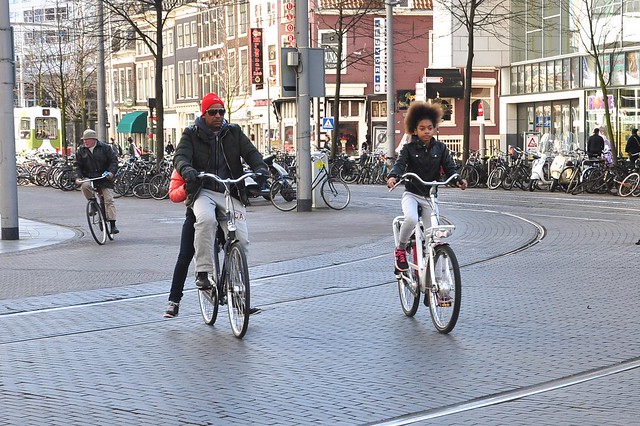 La Haye - Cycling with kids
