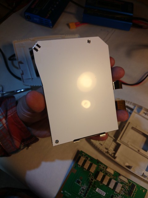 Back of the LCD