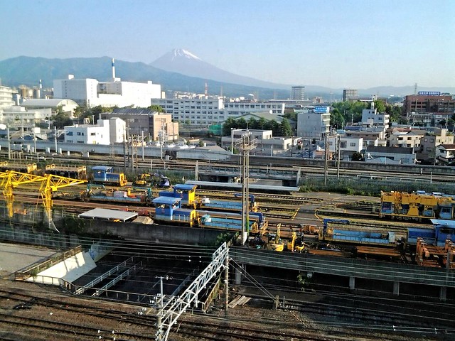 從飯店看富士山及日出 (3)