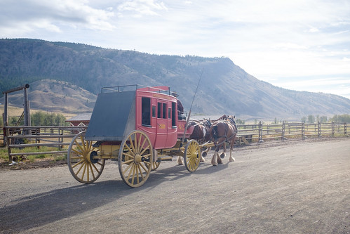 road ca canada heritage cowboy bc carriage britishcolumbia ghosttown cachecreek hatcreekranch