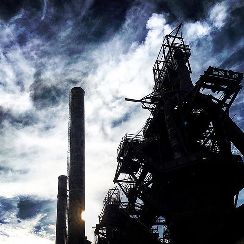 sunset abandoned factory bethlehemsteel steelstacks uploaded:by=flickstagram instagram:venuename=bethlehem2cpennsylvania instagram:venue=213416000 instagram:photo=1261236735532434519186691376