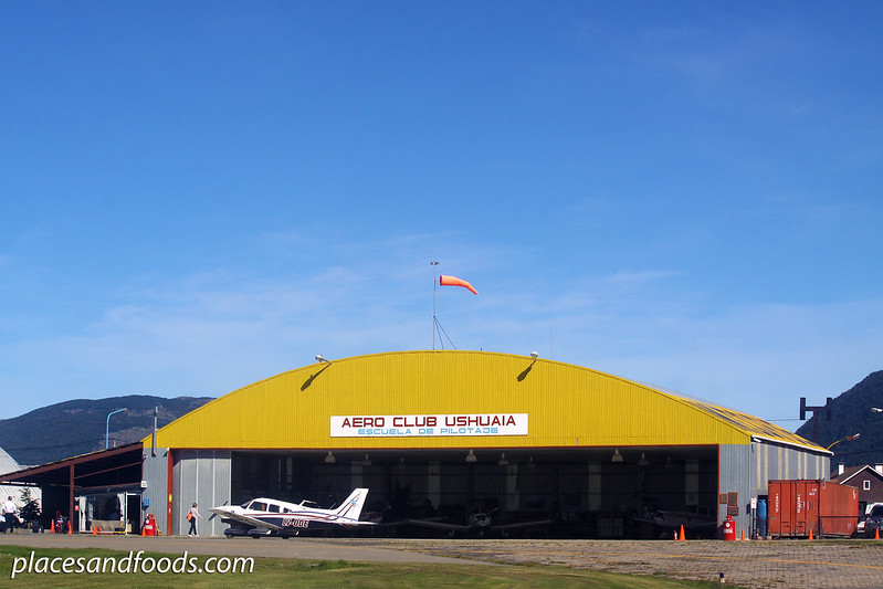 aeroclub ushuaia hangar