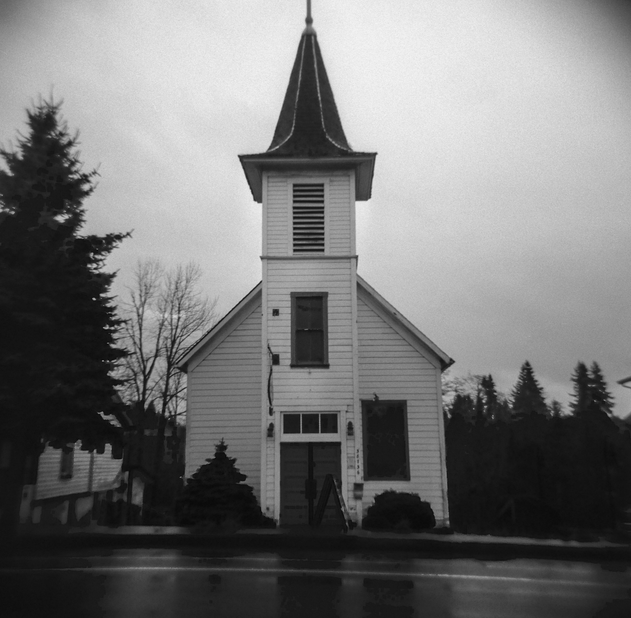 The little white church