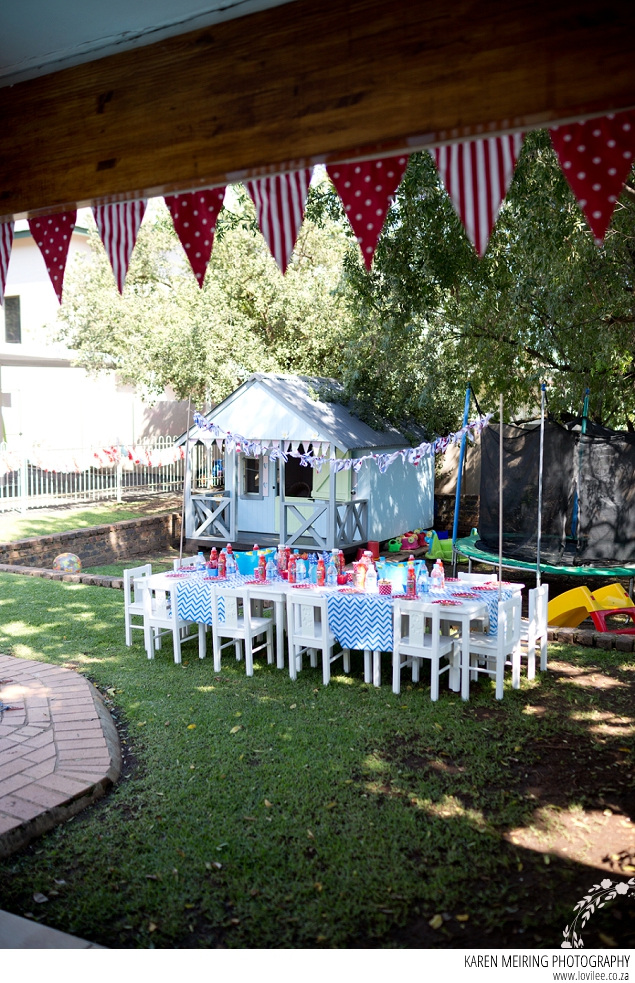 Bicycle themed kids party
