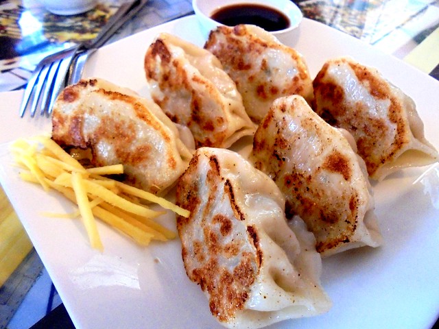 Noodle House dry fried dumplings