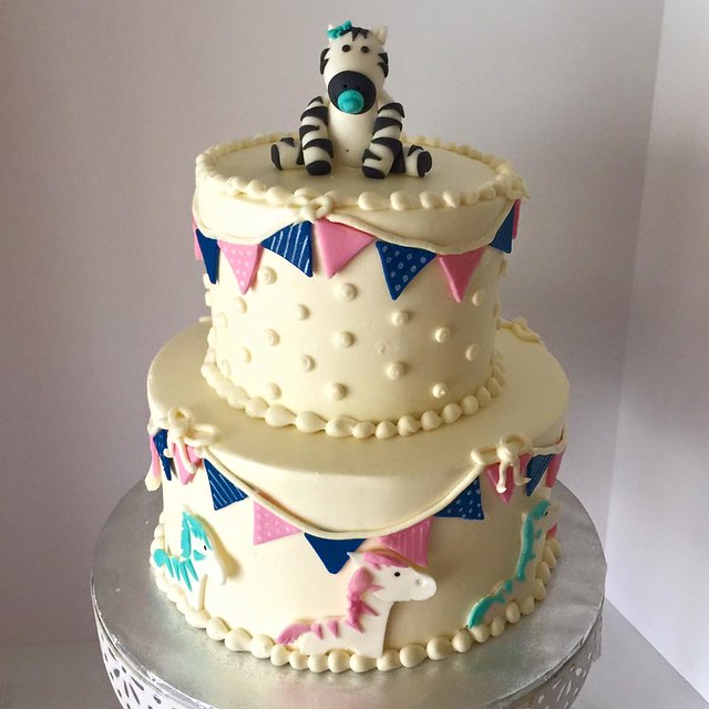 Sweet Baby Zebra Cake by Cake Envy