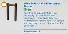 Wide Industrial Reinforcement Beams
