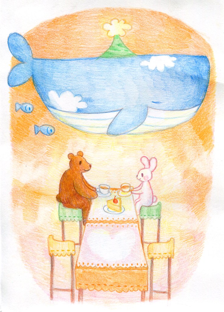 熊與兔子的下午茶