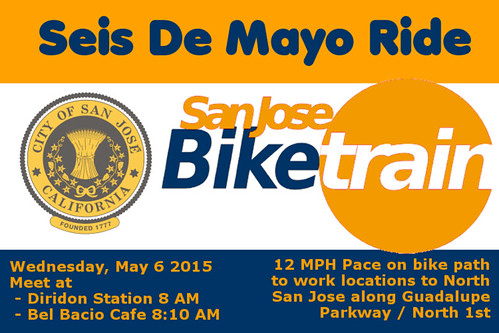 Seis De Mayo Ride San Jose Bike Train