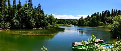 panorama france nature eau lac paysages calme douceur bleus doubs