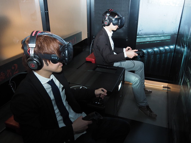 [TGS 2016] 逐漸商業化的虛擬實境體驗！阿輝的 VR ZONE 日本體驗 (HTC, VIVE, Bandai Namco) @3C 達人廖阿輝