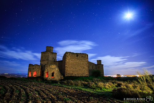 españa luna toledo ruinas es nocturnas castillalamancha 2015 barcience castillomediaval