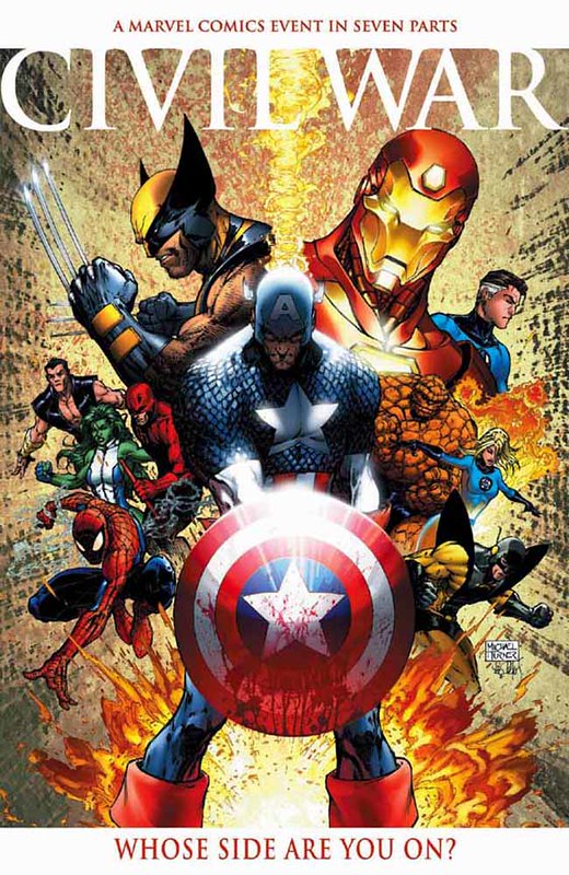 Marvel - Civil War - Comic Cover