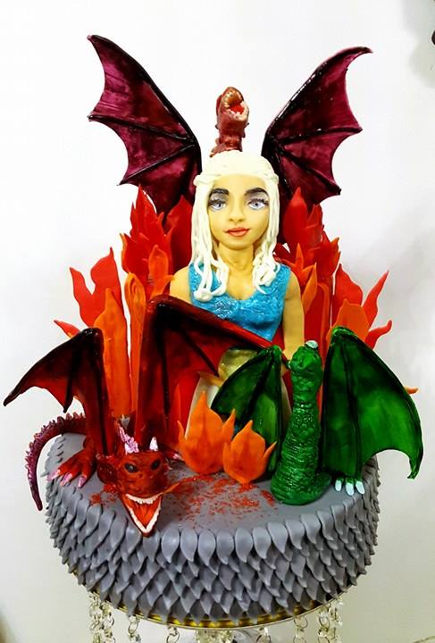 Game of Thrones Inspired Cake by Adeliza Kosca