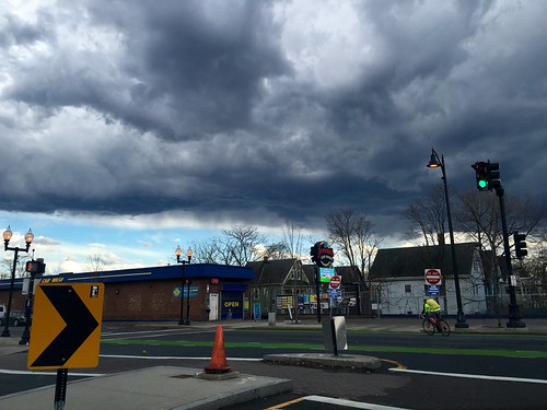 street sky storm rain weather clouds massachusetts newengland somerville intersection stormclouds rainclouds pw