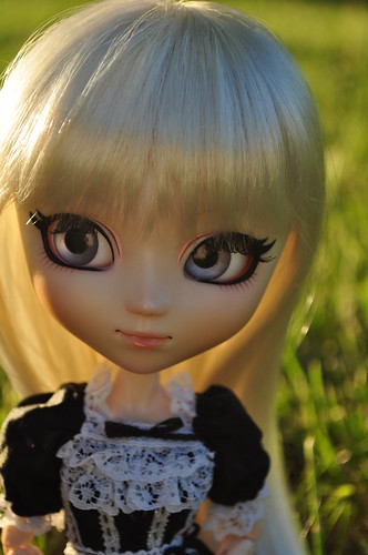 doll blueeyes customized pullip whitehair dollphotography obitsu dichan tiphona