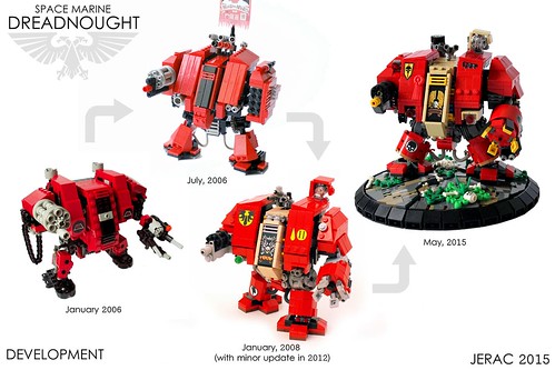 WH40k Space Marines Dreadnought - development timeline