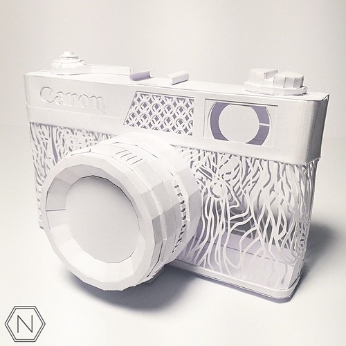 Paper Sculpture Camera