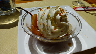 Pear dessert at Mon Bar