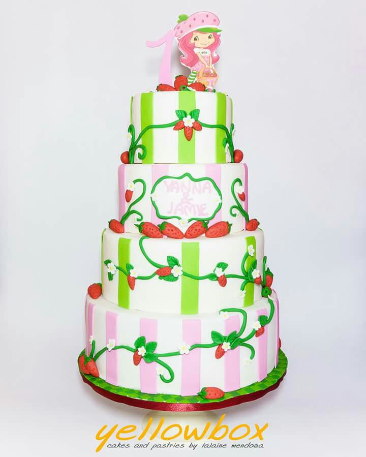 Strawberry Shortcake Theme by Yellow Box - Cakes & Pastries