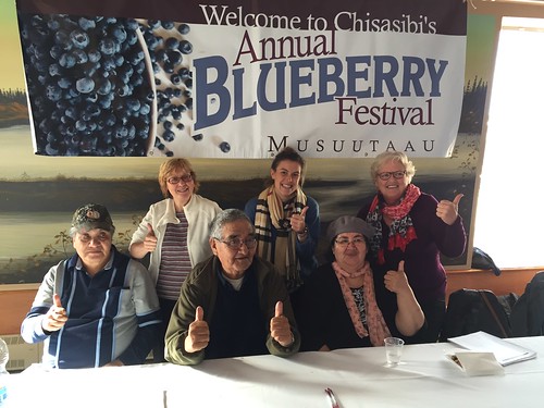 blueberries festival chisasibi eeyou istchee food fruits wild picking nutrition judges 2016 contest blueberry james bay northern