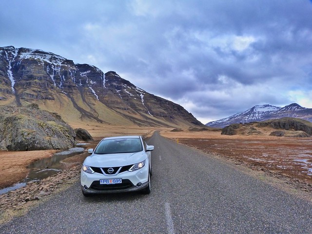 Carretera circular en Islandia