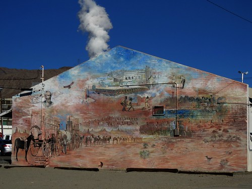 mural smalltown trona desert mining california