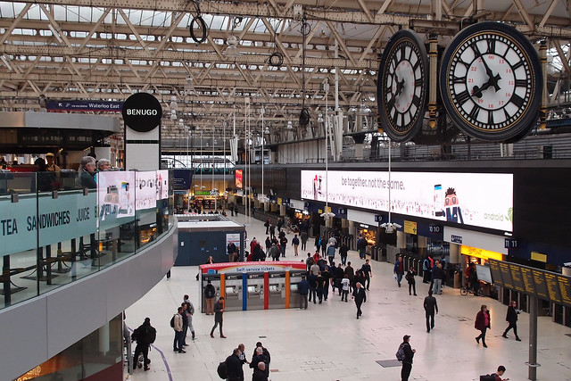 London Waterloo Station 2015