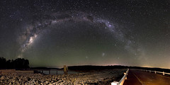 Milky Way Panorama - Serpentine Dam, Western Australia