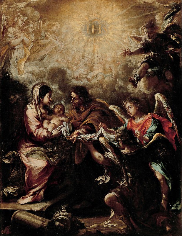 Juan de Valdés Leal - The Conferring of the Name of Jesus (1680)