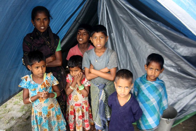 File photo of inmates at the Narayanguri makeshift camps in Baksa district