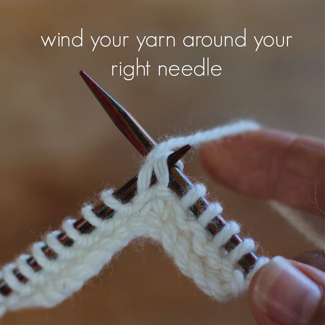 How to Knit an SSK 4