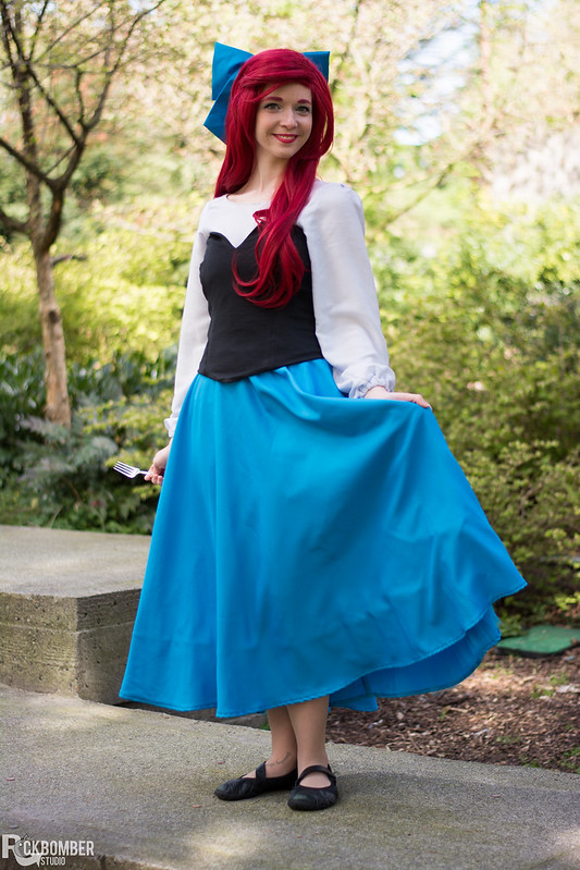 Princess Ariel: Making of the Blue Dress – RandomTuesday