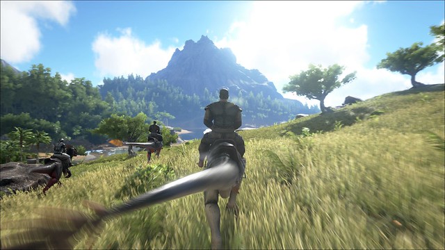 ARK: Survival Evolved on PS4, Project Morpheus