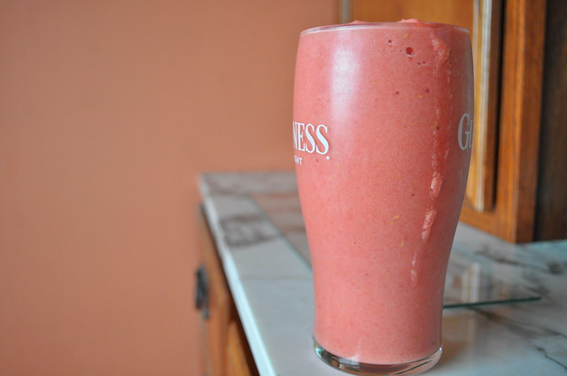 Red and Yellow Smoothie