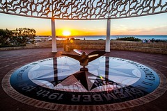 HMAS Sydney Memorial Geraldton Sunset-6