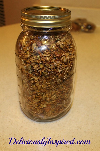 Nut-Seed Granola - Mason Jar