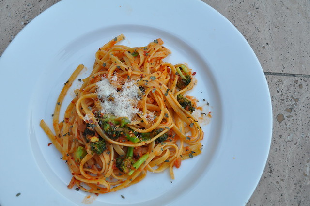 Pasta with Broccoli Marinara