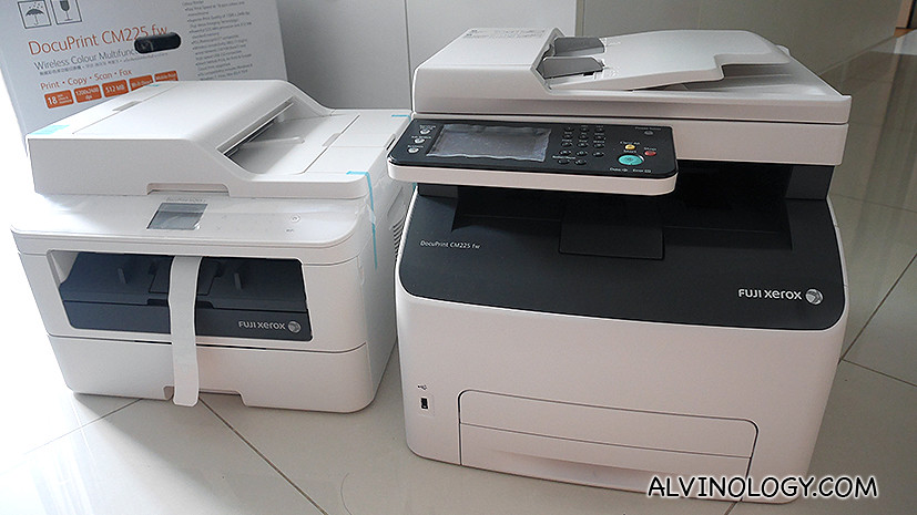 The two printers for review 