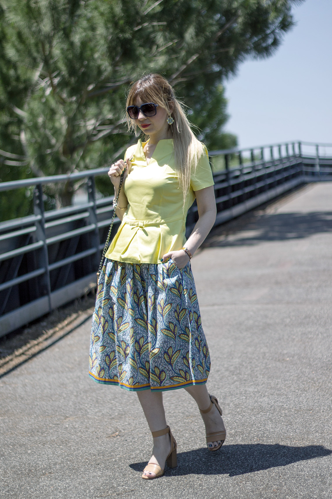 outfit con il giallo dressing&toppings